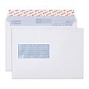 ELCO Proclima Briefumschlag C5, Fenster links, haftklebend, 100 g/m², 162 x 229 mm, weiss, Recyclingpapier, Blauer Engel, 500 Stk.