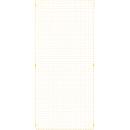 Élément de grille, en acier, l. 950 x H 2086 mm, jaune