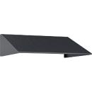 Elément de toit incliné pour armoire à casiers Resisto de C+P, inclinaison de 26°, L 772 x P 640 x H 230 mm, acier, gris anthracite RAL 7016