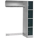 Elemento complementar, cacifo- roupeiro, colunas S 4/ 4