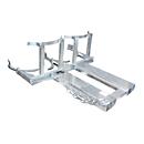 Elévateur de fûts BAUER FH-II, acier, capacité de charge de 720 kg, pour fûts de 220 l, L 1160 x P 1380 x H 485 mm, galvanisé