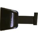 Enrouleur de sangle mural, fixation par vis, 5 m, sangle noire