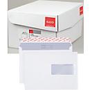 Enveloppes, enveloppes à soufflet et enveloppes expansibles classic ELCO, C5, 100 g, 500 p. avec fenêtre à droite