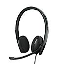 EPOS I SENNHEISER On-Ear ADAPT 160 USB II, USB A, binaural, foldable, UC-optimized, black 