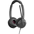 EPOS IMPACT 860T headset, binauraal, bedraad, USB-C naar USB-A, UC-geoptimaliseerd, gecertificeerd voor Microsoft Teams, 3 microfoons, draagtas, zwart
