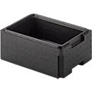 EPP insulation box for insulated containers, 8 l, with handle, stackable, L 370 x W 270 x H 147 mm, black