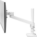 Ergotron NX monitorarm, bureaubevestiging, tot 34", 8 kg, in hoogte verstelbaar, kantelbaar, draaibaar en roteerbaar, wit
