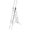 Escada multiusos Hailo ProfiLOT, EN 131, sistema LOT, escadas ajustáveis até 540 mm, até 150 kg, várias variantes