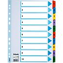 Esselte Karton-Register Mylar, Zahlen 1-10