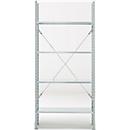 Estantería base, 4 estantes, Al 2278 x An 1055 x P 800 mm, galvanizado