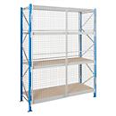 Estantería base EPSIVOL, 2000 x 1800 x 800 mm, 2 niveles