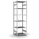 Estantería básica sin tornillos Orion Plus, ancho 750 x fondo 600 x alto 2500 mm