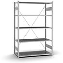 Estantería básica sin tornillos Orion Plus, galvanizada, W 1300 x D 600 x H 2000 mm