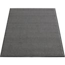 Esteras antipolvo Eazycare Aqua, de secado rápido, resistentes a los rayos UV y al color, 900 x 1500 mm, olefina, gris