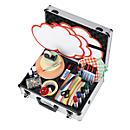 Estojo de apresentação Franken Profi, prata/ preto, alumínio, incl. conjunto de apresentação com 2.500 peças