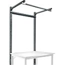 Estructura pórtica adicional con brazo saliente, Mesa básica STANDARD mesa de trabajo/banco de trabajo UNIVERSAL/PROFI, 1250 mm, antracita