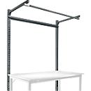 Estructura pórtica adicional con brazo saliente, Mesa básica STANDARD mesa de trabajo/banco de trabajo UNIVERSAL/PROFI, 1500 mm, antracita