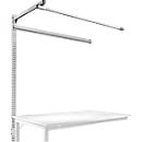 Estructura pórtica adicional con brazo saliente, Mesa de extensión SPEZIAL mesa de trabajo/banco de trabajo UNIVERSAL/PROFI, 1500 mm, gris luminoso