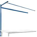 Estructura pórtica adicional con brazo saliente, Mesa de extensión SPEZIAL mesa de trabajo/banco de trabajo UNIVERSAL/PROFI, 2000 mm, azul brillante