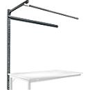 Estructura pórtica adicional con brazo saliente, Mesa de extensión STANDARD mesa de trabajo/banco de trabajo UNIVERSAL/PROFI, 1500 mm, antracita