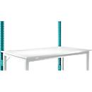 Estructura pórtica adicional Manuflex, para mesas básicas Universal/Profi Spezial, altura útil 600 mm, azul agua