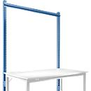Estructura pórtica adicional Manuflex, para mesas básicas Universal/Profi Standard, para anchura de mesa 1500 mm, azul brillante