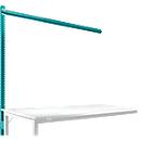 Estructura pórtica adicional, Mesa de extensión SPEZIAL sistema mesa de trabajo/banco de trabajo UNIVERSAL/PROFI, 1750 mm, azul agua