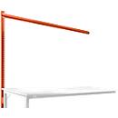 Estructura pórtica adicional para mesa de extensión STANDARD sistema mesa de trabajo/banco de trabajo UNIVERSAL/PROFI, 2000 mm, rojo anaranjado
