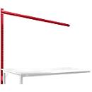 Estructura pórtica adicional para mesa de extensión STANDARD sistema mesa de trabajo/banco de trabajo UNIVERSAL/PROFI, 2000 mm, rojo rubí
