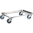 Estrutura rolante em aço inoxidável