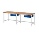 Établi modèle 8001, l. 2500 x P 700 x H 840 mm