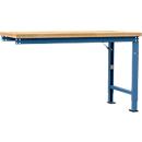 Établi modulaire Profi Spezial Manuflex, plateau de table en multiplex, 1500 x 700 mm, bleu brillant
