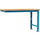 Établi modulaire Profi Spezial Manuflex, plateau de table en multiplex, 1500 x 700 mm, bleu clair