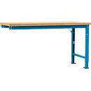 Établi modulaire Profi Spezial Manuflex, plateau de table en multiplex, 1750 x 700 mm, bleu clair