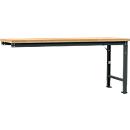 Établi modulaire Profi Spezial Manuflex, plateau de table en multiplex, 2000 x 700 mm, anthracite