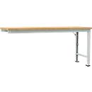 Établi modulaire Profi Spezial Manuflex, plateau de table en multiplex, 2000 x 700 mm, gris clair