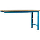 Établi modulaire Profi Spezial Manuflex, plateau de table en plastique, 1750 x 700 mm, bleu clair