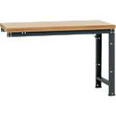 Établi modulaire Profi Standard Manuflex, plateau de table en multiplex, 1500 x 700 mm, anthracite