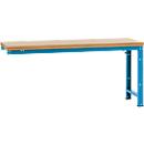 Établi modulaire Profi Standard Manuflex, plateau de table en multiplex, 2000 x 700 mm, bleu clair