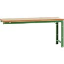 Établi modulaire Profi Standard Manuflex, plateau de table en multiplex, 2000 x 700 mm, vert réséda