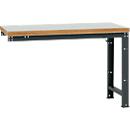 Établi modulaire Profi Standard Manuflex, plateau de table en plastique, 1500 x 700 mm, anthracite
