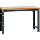 Établi Profi Standard Manuflex, plateau de table en multiplex l. 1500 x P 700, anthracite