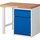 Établi type 7502-1, l. 1000 x P 700 x H 840 mm