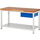 Établi type 8001-6, l. 1500 x P 700 x H 840 mm