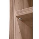 Étagère pour largeur 400 mm, l. 350 x P 350 mm, coloris noyer