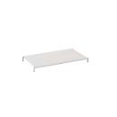 Étagère pour rayonnage universel - l. 1000 x P 400 mm - capacité de charge par étagère 200 kg - laqué époxy - gris clair RAL 7035