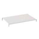 Étagère pour rayonnage universel - l. 1000 x P 500 mm - capacité de charge par étagère 125 kg - laqué époxy - gris clair RAL 7035