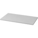 Étagère TOPAS LINE, pour étagères et armoires, l. 1200 mm, gris clair