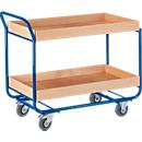 Etagewagen met 2 etages, met hoge rand, L 775 x B 475 mm draagvermogen 150 kg