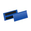 Etiketten- en markeringshoezen B 100 x H 38 mm, 50 st., blauw
